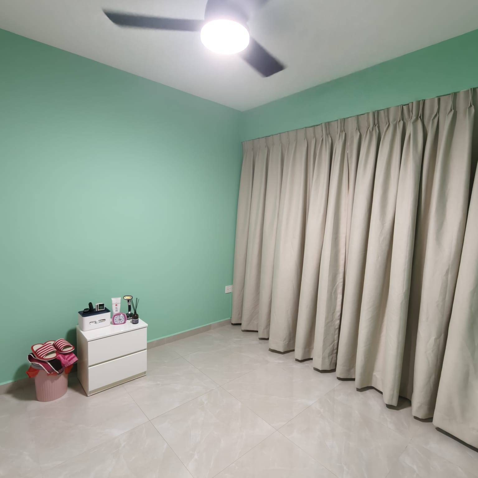 WALL PAINTING & NIGHT CURTAIN